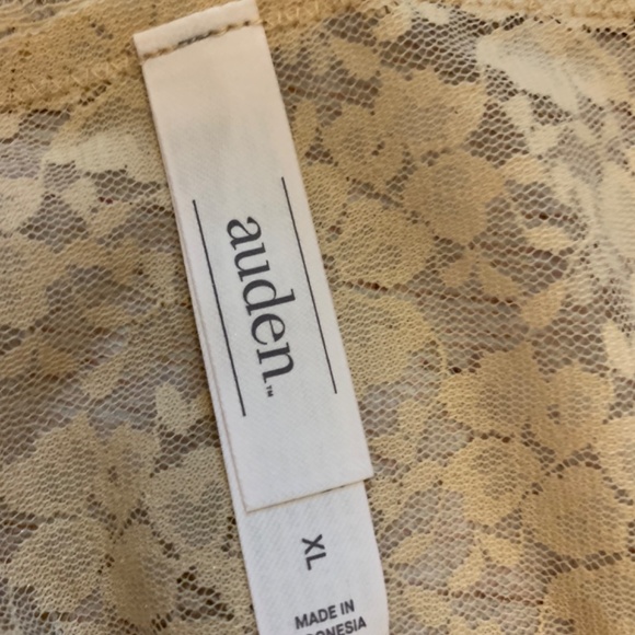 Women's All Over Lace Bikini Beige Underwear - Auden - Size XLarge - 3 pairs - Picture 11 of 11